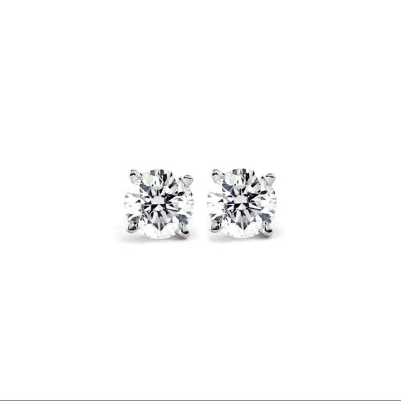 Neiman Marcus Jewelry - 1ct Round Solitaire Earrings